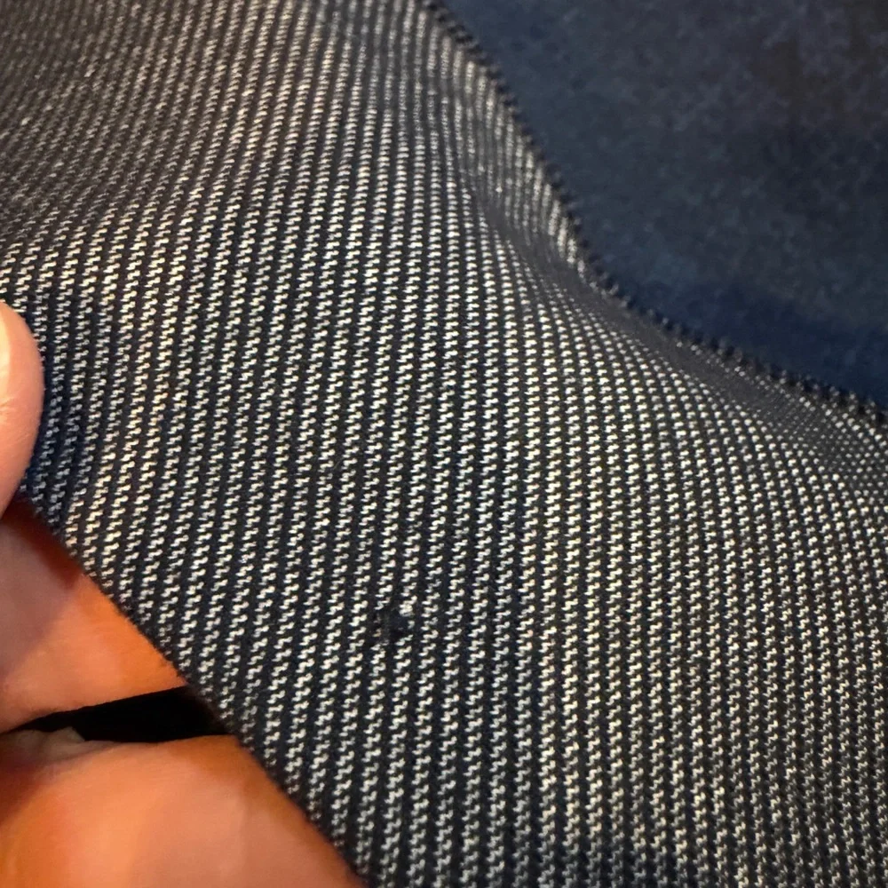 Lululemon size 4 Capri style denim/blue color leggings - Picture 3 of 4